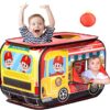 Family Kitchen Set Toy Soft Polyester Style Food Truck Play Tent Chicken Burger Matched Pop up Tent - Image 16