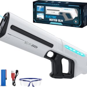 Wholesale Electric Water Gun with Automatic Water Absorption and LED Light - Image 15