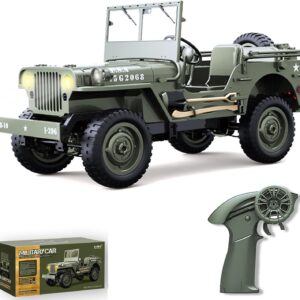 1:10 Scale D888 Willys RC Crawlers Truck 2.4Ghz 4WD Off Road Rock Crawler Vehicle with Lights RC Truck - Image 15