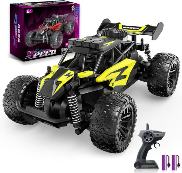 Professional 24G High Speed Off Road 1:18 Scale Four Wheel Climber Light Radio Remote Control 1:18 Off Road RC Car - Image 2