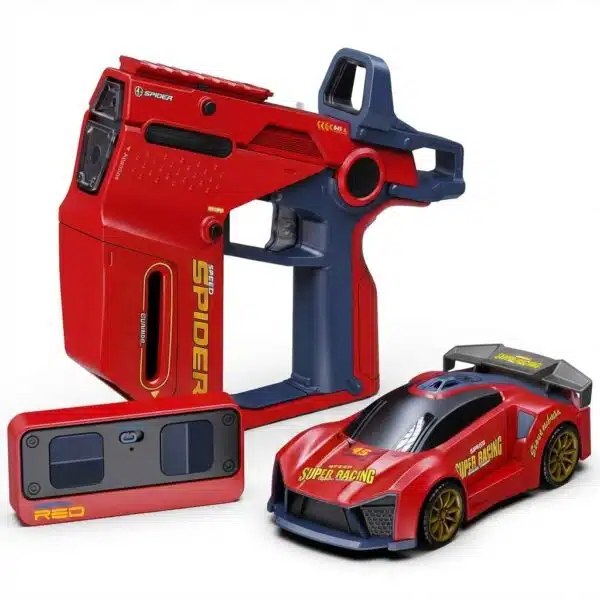 Innovative 2.4G Sensor Chase Game Dual Remotes Ejection Launcher Parent Child Interactive Battle RC Car Set - Image 3