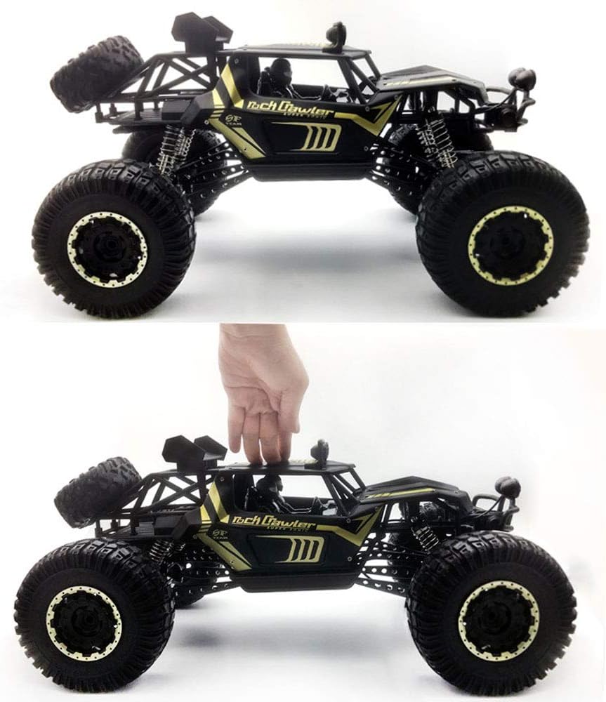 2.4G 50cm 1:8 Scale 4WD High Speed Metal Remote Control Monster Truck Crawler Car Toy - Image 13