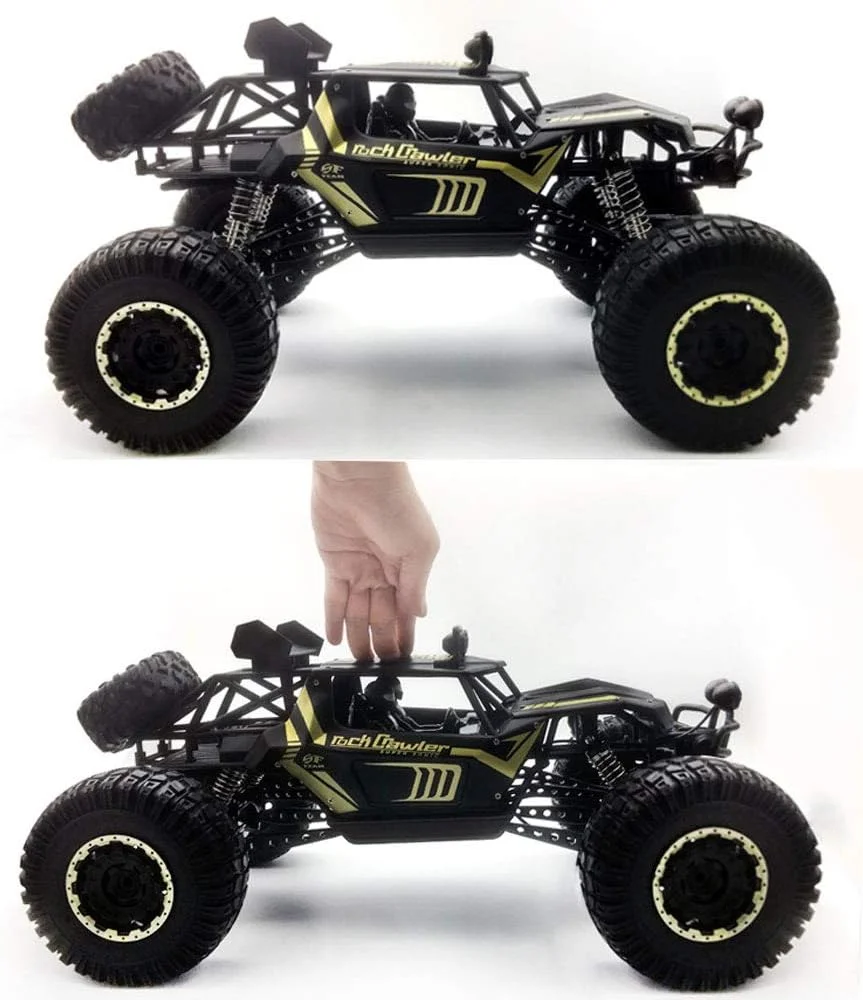 2.4G 50cm 1:8 Scale 4WD High Speed Metal Remote Control Monster Truck Crawler Car Toy - Image 14