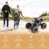 1:18 2.4G Alloy RC Car With HD 720P WIFI FPV Camera Machine Stunt SUV Climbing Toy - Image 16