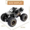 1:18 2.4G Alloy RC Car With HD 720P WIFI FPV Camera Machine Stunt SUV Climbing Toy - Image 20