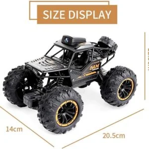 1:18 2.4G Alloy RC Car With HD 720P WIFI FPV Camera Machine Stunt SUV Climbing Toy - Image 19