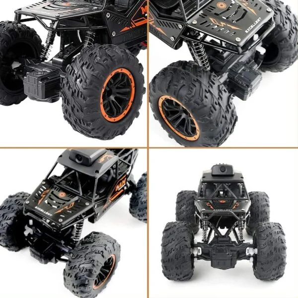 1:18 2.4G Alloy RC Car With HD 720P WIFI FPV Camera Machine Stunt SUV Climbing Toy - Image 14