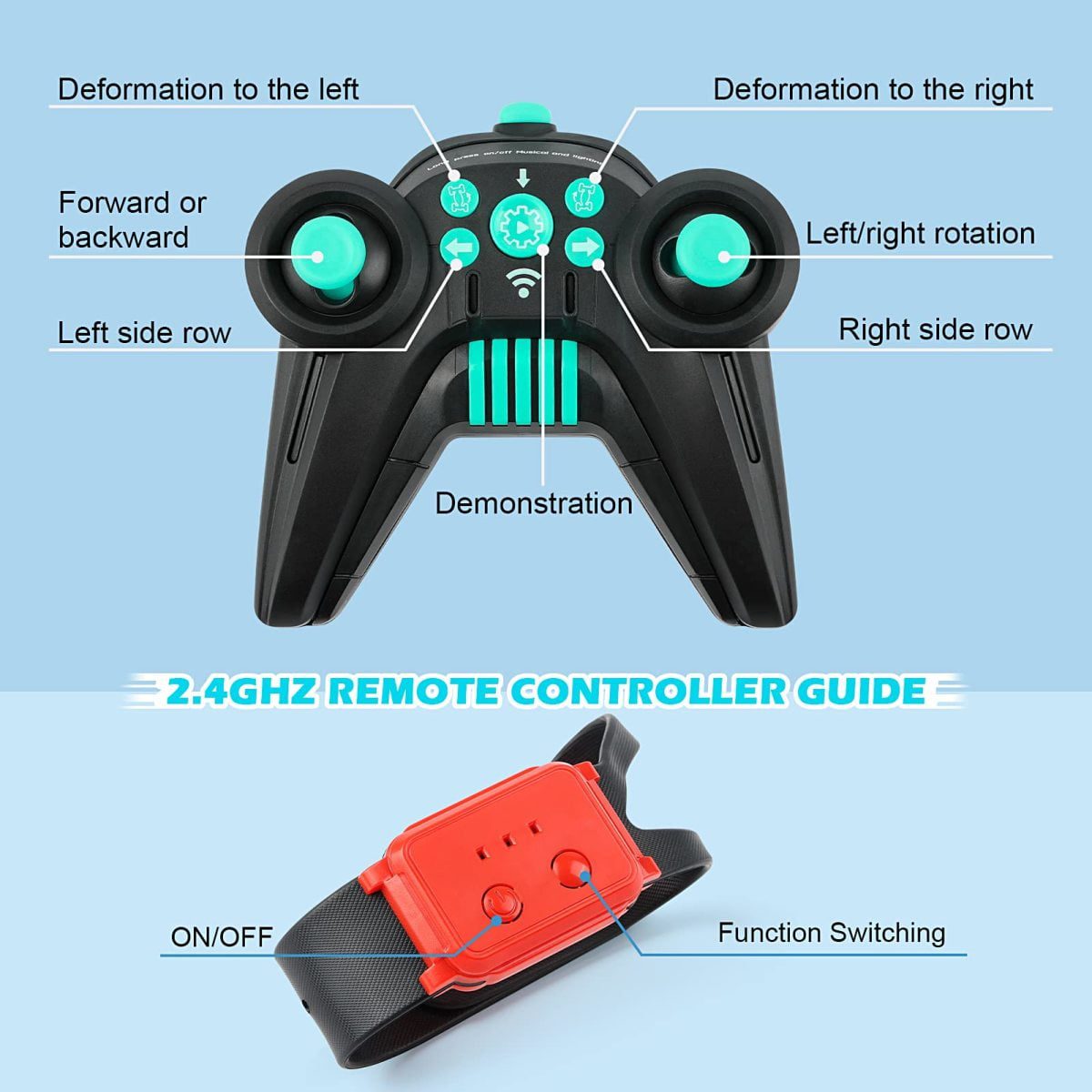 Toy Manufacturer China 2.4G Hand Watch Hobby Grade Gesture Sensing Drift Twister Stunt Remote Control Car Rc Cars - Image 7