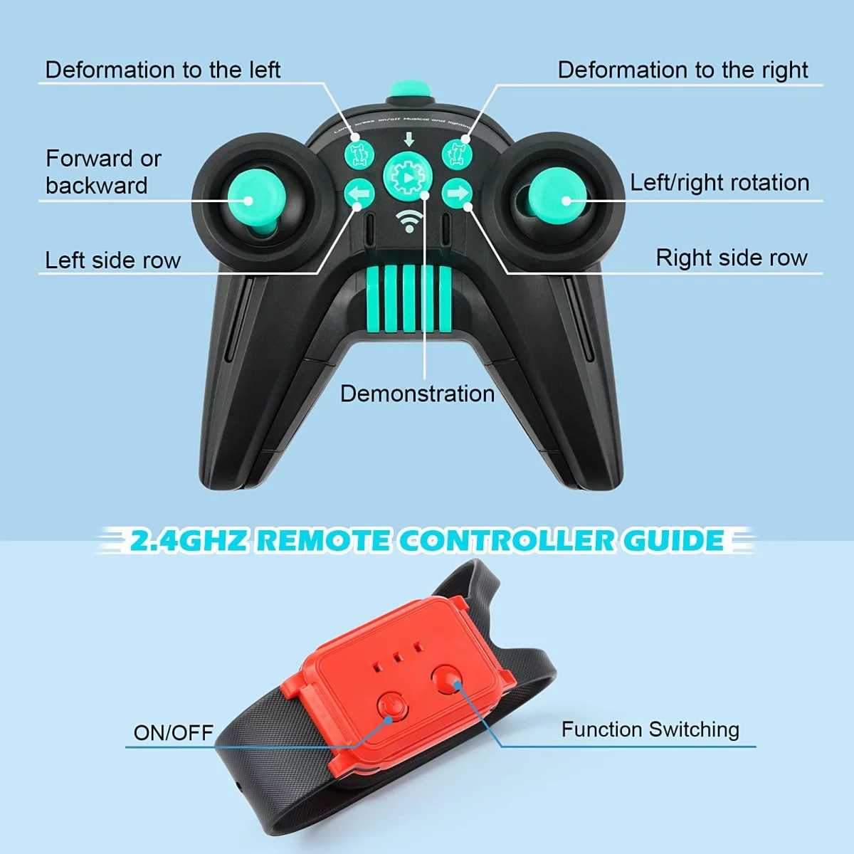 Toy Manufacturer China 2.4G Hand Watch Hobby Grade Gesture Sensing Drift Twister Stunt Remote Control Car Rc Cars - Image 8