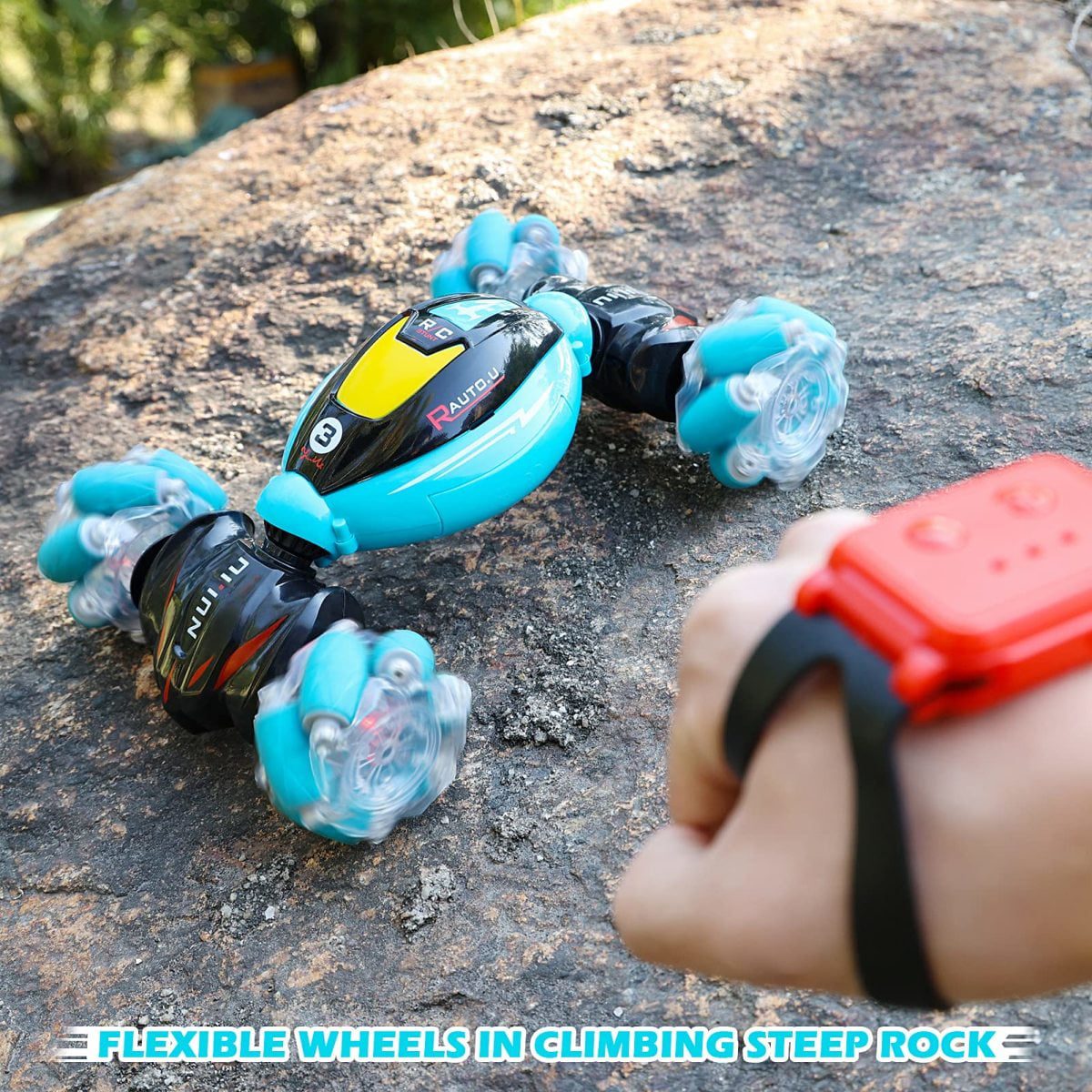 Toy Manufacturer China 2.4G Hand Watch Hobby Grade Gesture Sensing Drift Twister Stunt Remote Control Car Rc Cars - Image 10