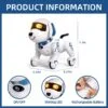 Toy Manufacturer China 2024 Remote Control Dog Toy Smart 360 Rolling-ove Smart Programmable Intelligent Walking Dancing Rc Robot Dog - Image 20