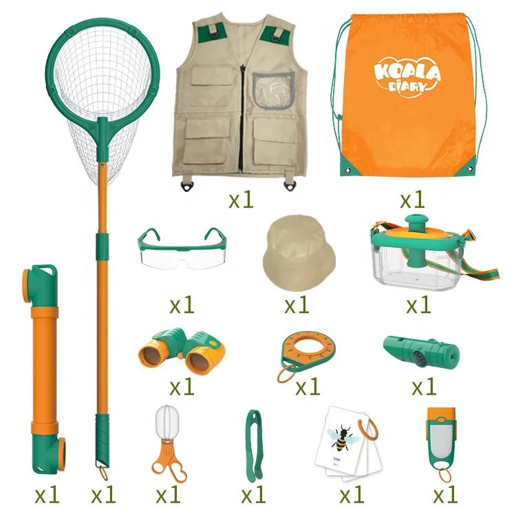 Toy Distributor China Kids Outdoor Toys Teaching Hiking Set Adventure Europa Outdoor Explorer Equipped Kit Camping Toy - Image 5