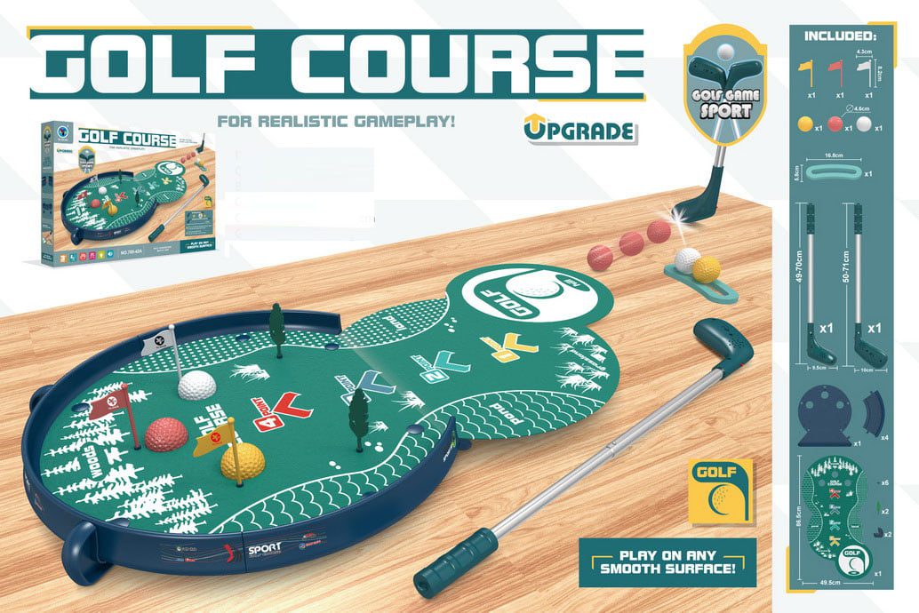 Bulk Toy Orders Hot Selling Pretend Play Children Sport Simulate Golf Course Game Toy For Children - Image 16