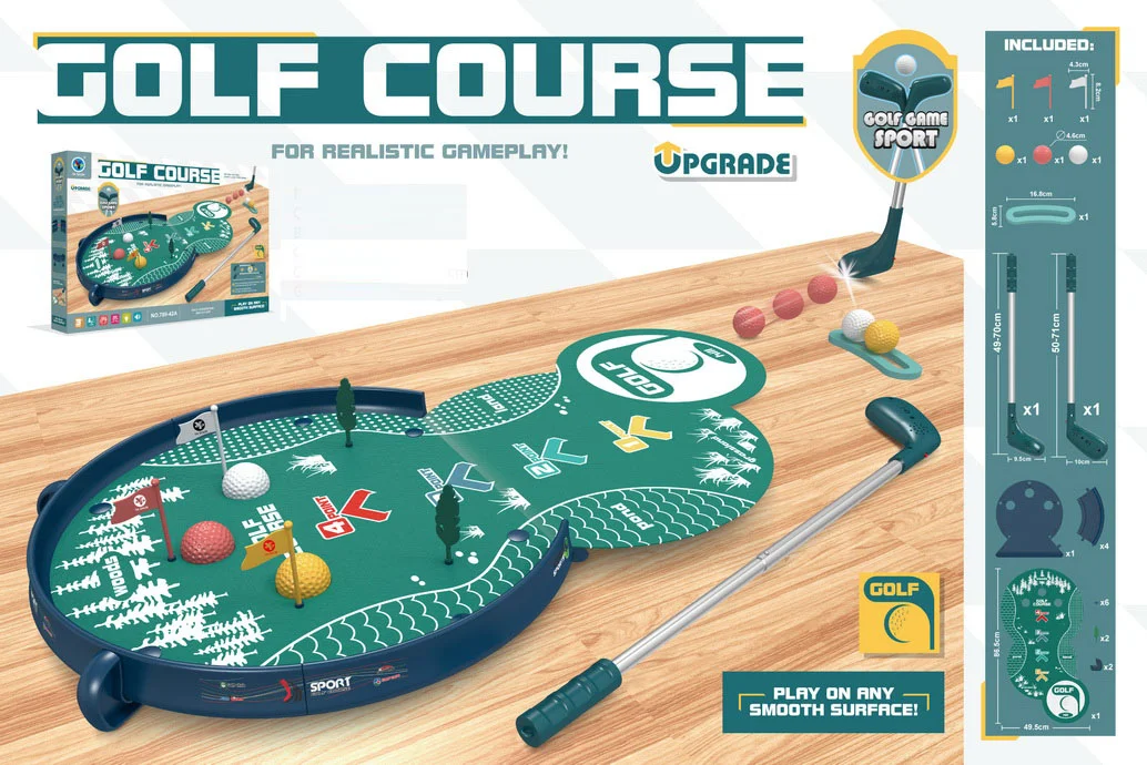 Bulk Toy Orders Hot Selling Pretend Play Children Sport Simulate Golf Course Game Toy For Children - Image 17