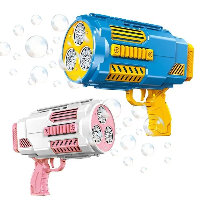 Custom Toy Manufacturer Cheap Children Toys 2024 Automatic Bazzoka Bubble Blaster Gun Rocket Bazooka Bubble Gun for Girls - Image 16