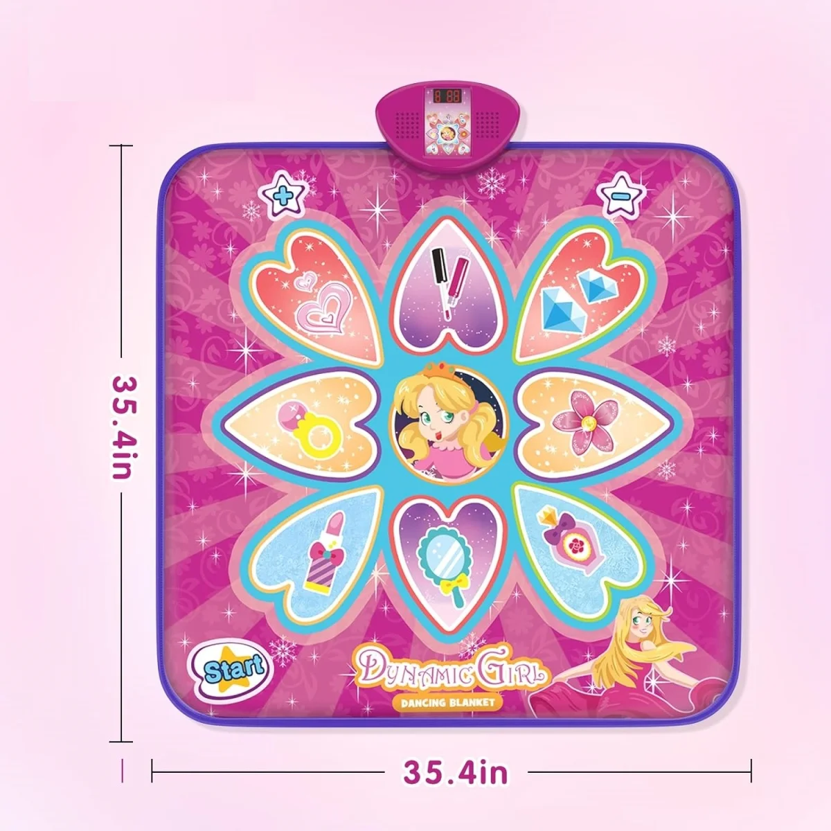 ODM Toy Manufacturer Girls Music Dance Mat Game Light Up Dance Mat Toys for Kids - Image 11