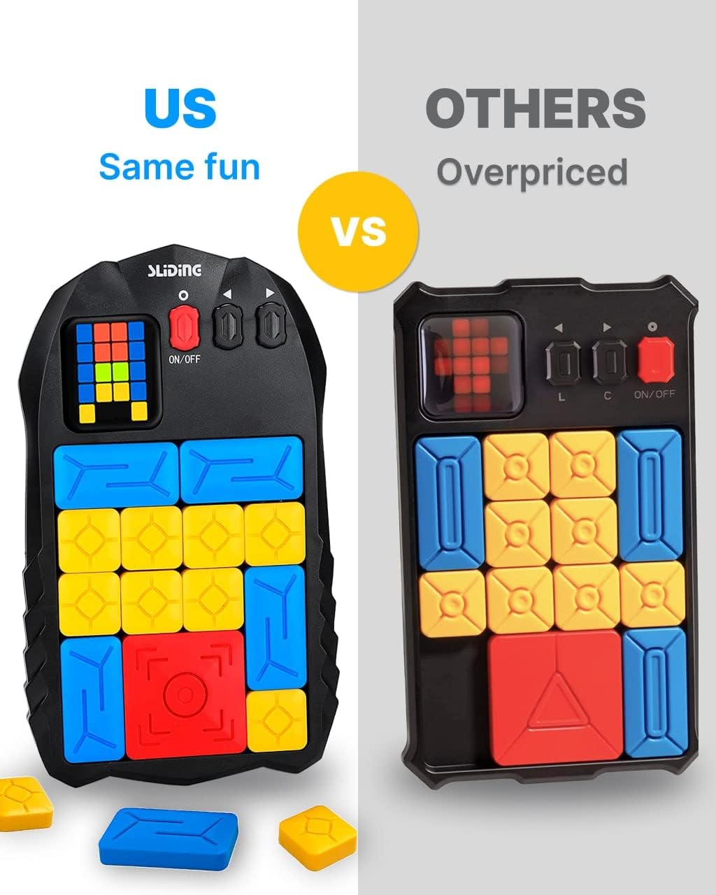 Toy Manufacturer China Custom Plastic Electronic Huarong Road Jigsaw Flip Super Slide Puzzle Game - Image 4