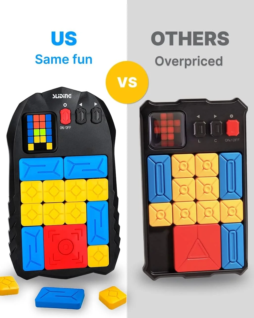 Toy Manufacturer China Custom Plastic Electronic Huarong Road Jigsaw Flip Super Slide Puzzle Game - Image 5