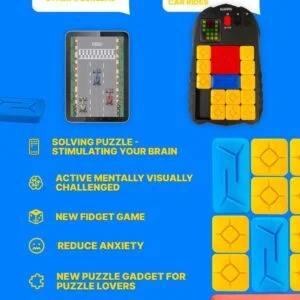 Toy Manufacturer China Custom Plastic Electronic Huarong Road Jigsaw Flip Super Slide Puzzle Game - Image 24
