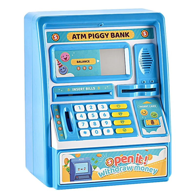 Toy Manufacturer China Girl Toys New Kids Mini Money Box Piggy Bank Toys Atm Savings Bank Toy - Image 2