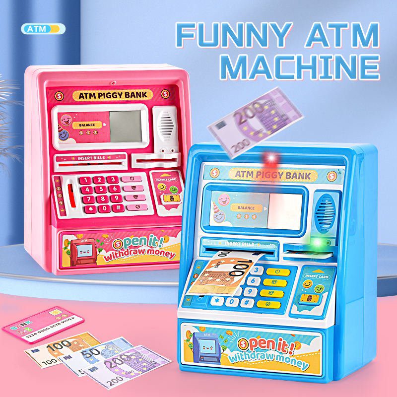 Toy Manufacturer China Girl Toys New Kids Mini Money Box Piggy Bank Toys Atm Savings Bank Toy - Image 10