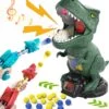 Bulk Toy Orders Children’s Moveable Dinosaur Foam Soft Bullet Gun Dinosaur Shooting Game Toys for Kids - Image 19