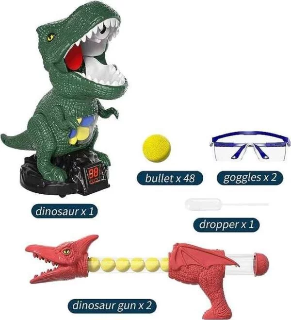 Bulk Toy Orders Children’s Moveable Dinosaur Foam Soft Bullet Gun Dinosaur Shooting Game Toys for Kids - Image 14