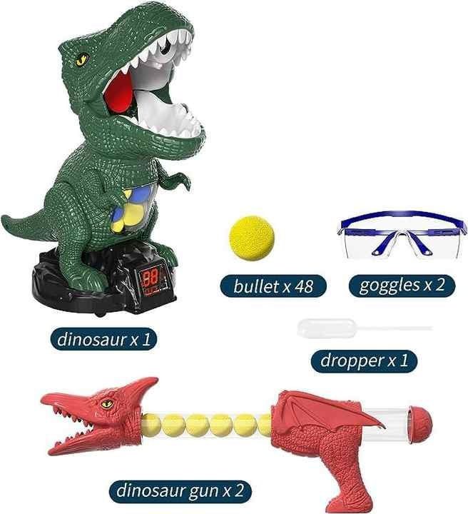 Bulk Toy Orders Children’s Moveable Dinosaur Foam Soft Bullet Gun Dinosaur Shooting Game Toys for Kids - Image 13