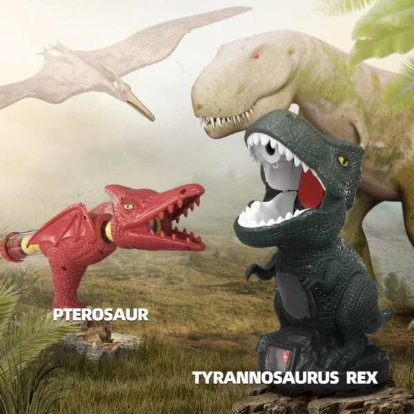 Bulk Toy Orders Children’s Moveable Dinosaur Foam Soft Bullet Gun Dinosaur Shooting Game Toys for Kids - Image 17