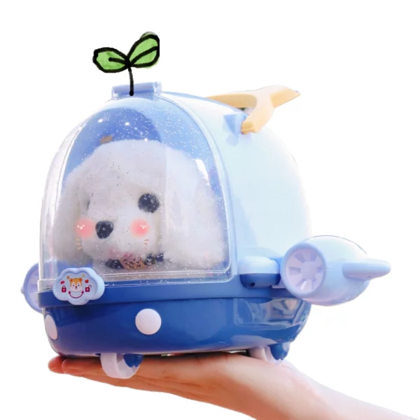 Toy Manufacturer China Custom Interactive Stuffed Animal Puppy Bunny Cat Toys Pet Electronic Plush Toys - Image 3