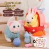 Toy Manufacturer China Custom Interactive Stuffed Animal Puppy Bunny Cat Toys Pet Electronic Plush Toys - Image 20