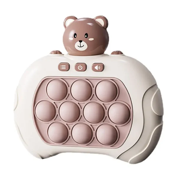 China Toy Factory Decompression 4 Modes Anti Stress Relief Children Handheld Puzzle Memory Light Up Electronic Fast Quick Push Game Pop It Fidget Toy - Image 4
