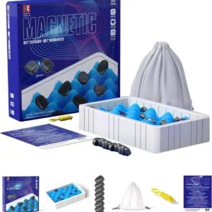 Toy Wholesaler China Portable Magnetic Stone Effect Chess Board Game Travel Professional Chess Game Set Magnetic Chess Game - Image 19