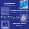 Toy Wholesaler China Portable Magnetic Stone Effect Chess Board Game Travel Professional Chess Game Set Magnetic Chess Game - Image 22