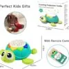 Toy Supplier China 5 in 1 Musical Projector Turtle Crawling Toys Educational Musical Turtle Crawling Baby Toy - Image 23