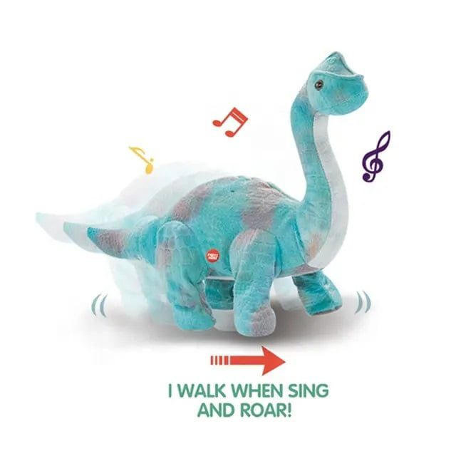 Wholesale RC Plush Soft Walking Dinosaur Stuffed Animal Toy - Image 4
