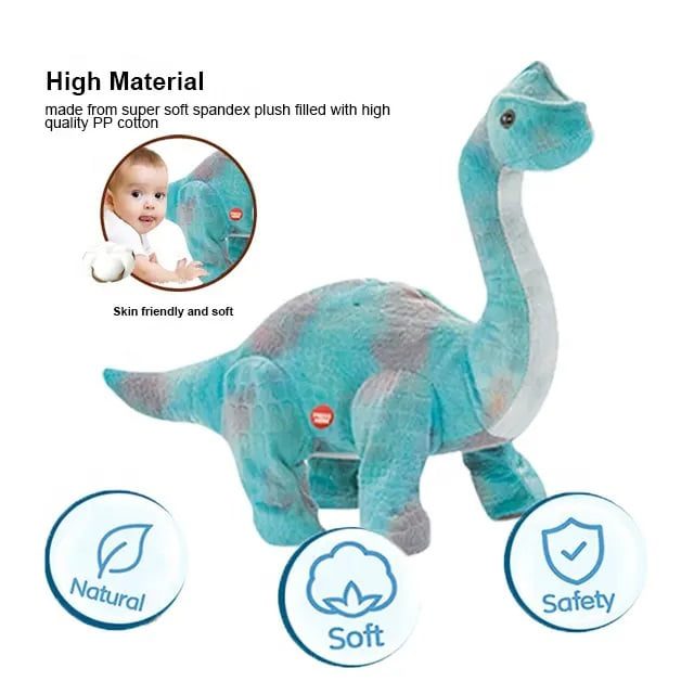 Wholesale RC Plush Soft Walking Dinosaur Stuffed Animal Toy - Image 13