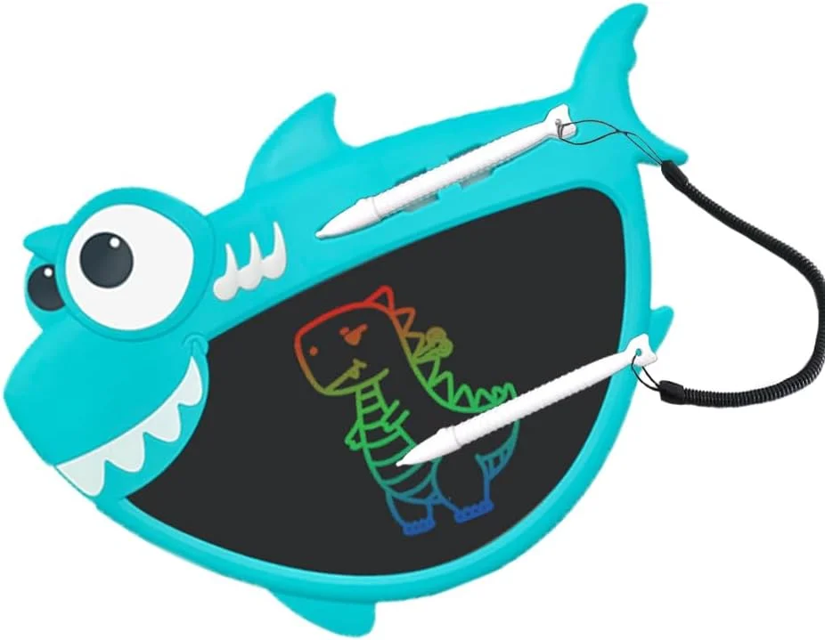 Wholesale 9 Inch Digital Colorful Screen LCD Shark-shaped Drawing Tablet - Image 2