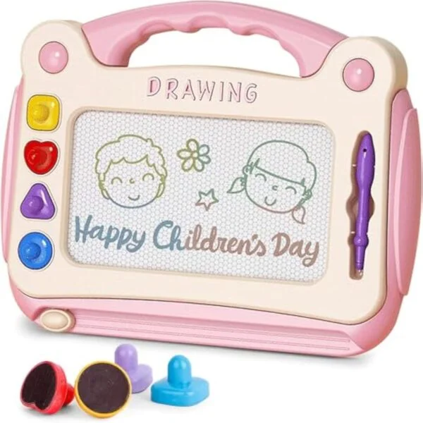 Portable Magnetic Educational Erasable Colorful Learning Drawing Board - Image 3