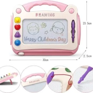 Portable Magnetic Educational Erasable Colorful Learning Drawing Board - Image 21
