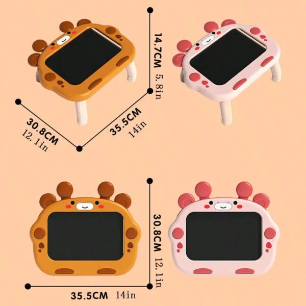 Wholesale Erasable 7 Color Screen LCD Doodle Drawing Pad With Detachable Stand - Image 18
