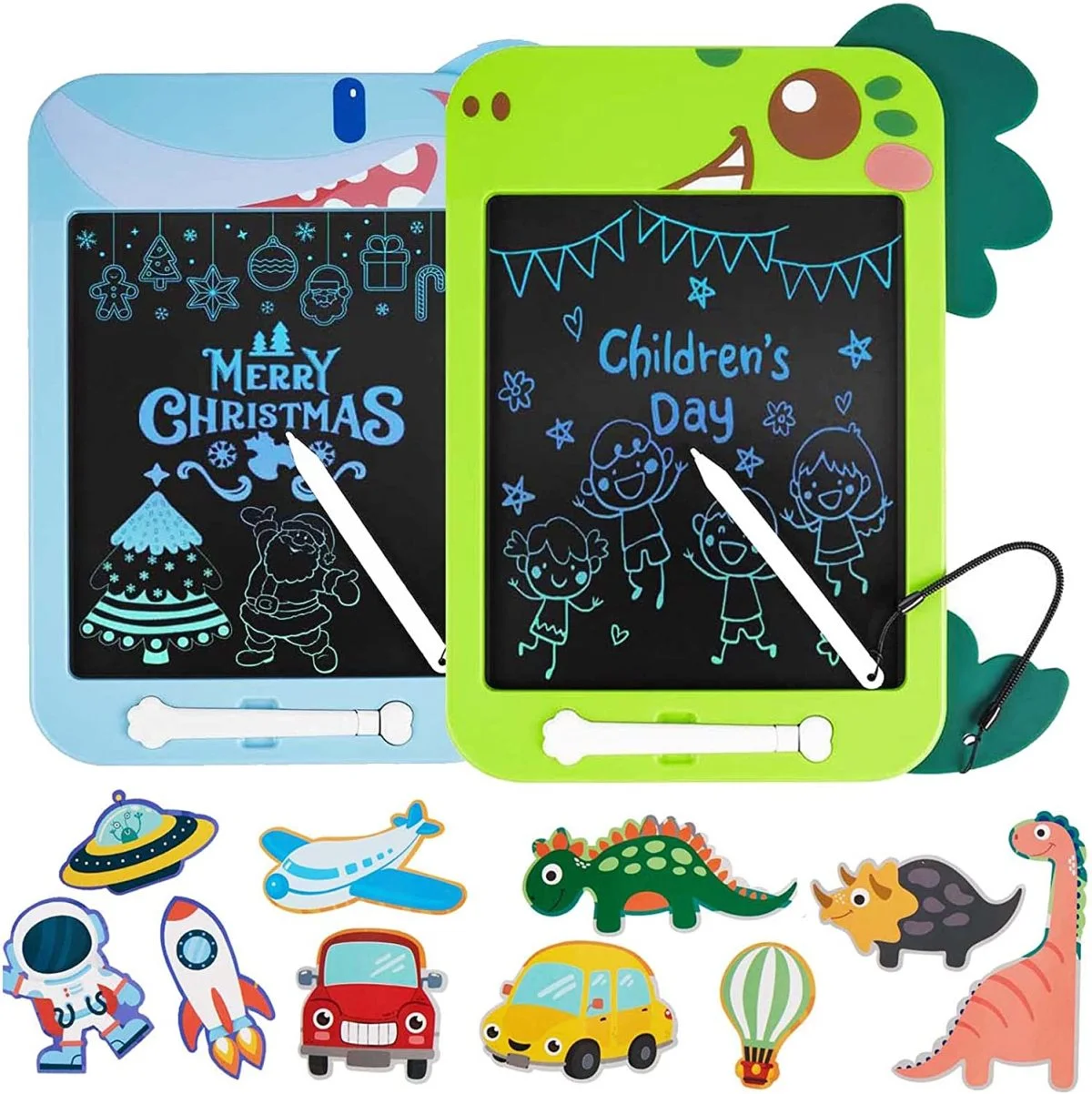 Wholesale Educational Cartoon Shark-Shaped LCD Electronic Drawing Writing Tablet - Image 4