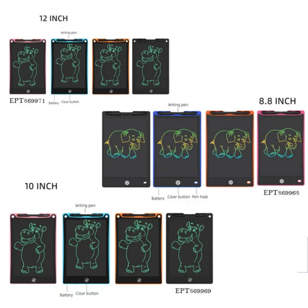 Wholesale 8.5 Inch Digital Colorful Electronic LCD Writing Board - Image 12