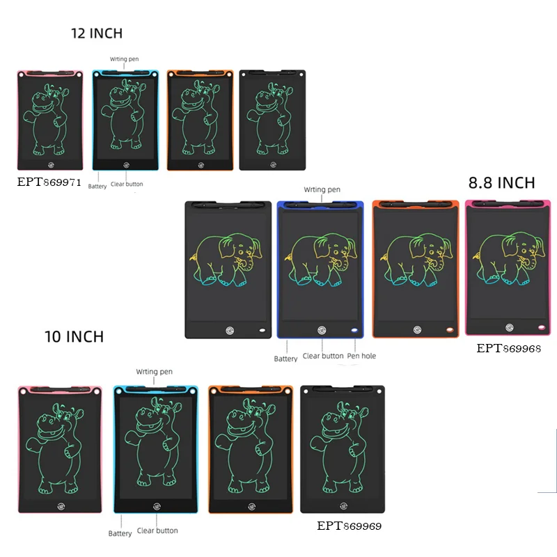 Wholesale 8.5 Inch Digital Colorful Electronic LCD Writing Board - Image 11