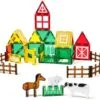Factory Direct Toy Prices Kids Educational Diy Assembly Colorful 46Pcs Magnetic Tile Farm Animals Construction Blocks Toys Set - Image 20