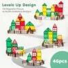 Factory Direct Toy Prices Kids Educational Diy Assembly Colorful 46Pcs Magnetic Tile Farm Animals Construction Blocks Toys Set - Image 22