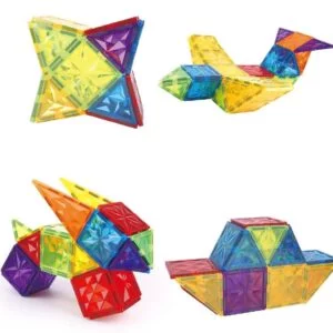 Cost-Effective Toy Supplier 3D Magnetic Tiles 100 Pcs Magnetic Building Blocks Learning Educational Blocking Building Toys - Image 20