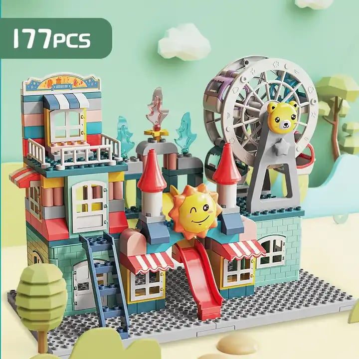 Best Toy Prices China 3 in 1 177 pcs building block sets toy diy assemble toy early educational toys - Image 12