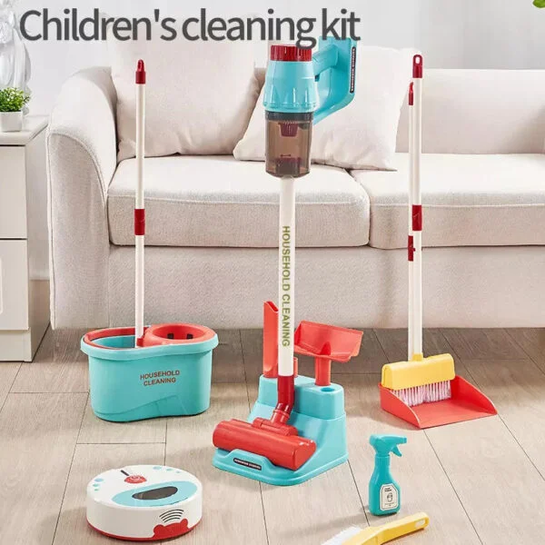 Competitive Toy Pricing Girl Toys Detachable Kids Cleaning Toy Set Pretend Play Housekeeping Kit Stem Really Clean Toys - Image 6