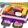 Global Toy Supplier Kitchen Toys Barbecue Grill Kitchen Cooking BBQ Pretend Play Set Toy Color Changing Play Food Dishes Home Appliance Toys - Image 23